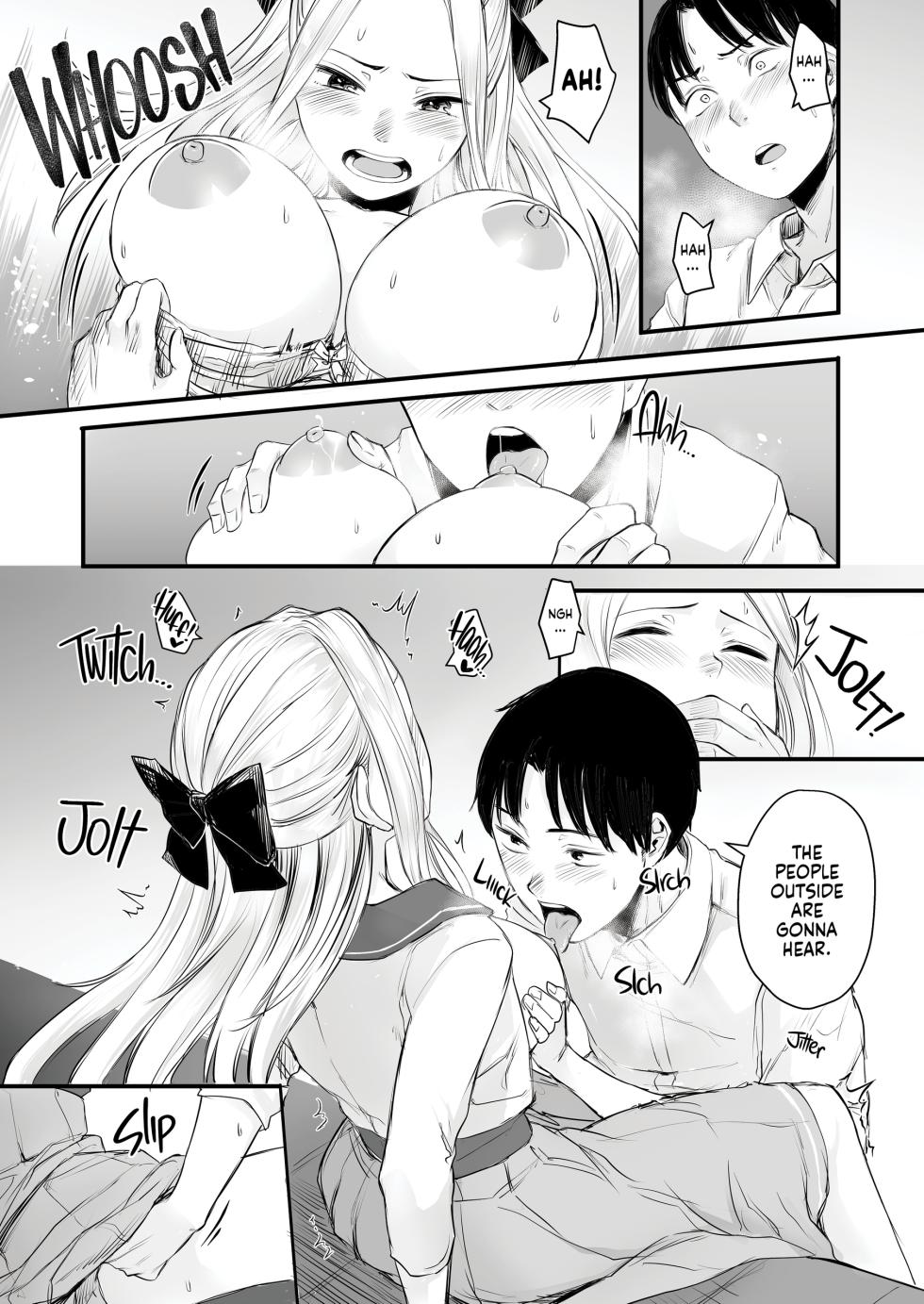 [Doushoku (Omizu Chihiro)] Cool-kei Netoge JK to Mankitsu Off-kai kara Hajimaru Love Ecchi | I Met Up With a Cool JK I Knew From an MMO and Had Great Sex With Her [English] [J18] [Decensored] [Digital] - Page 9