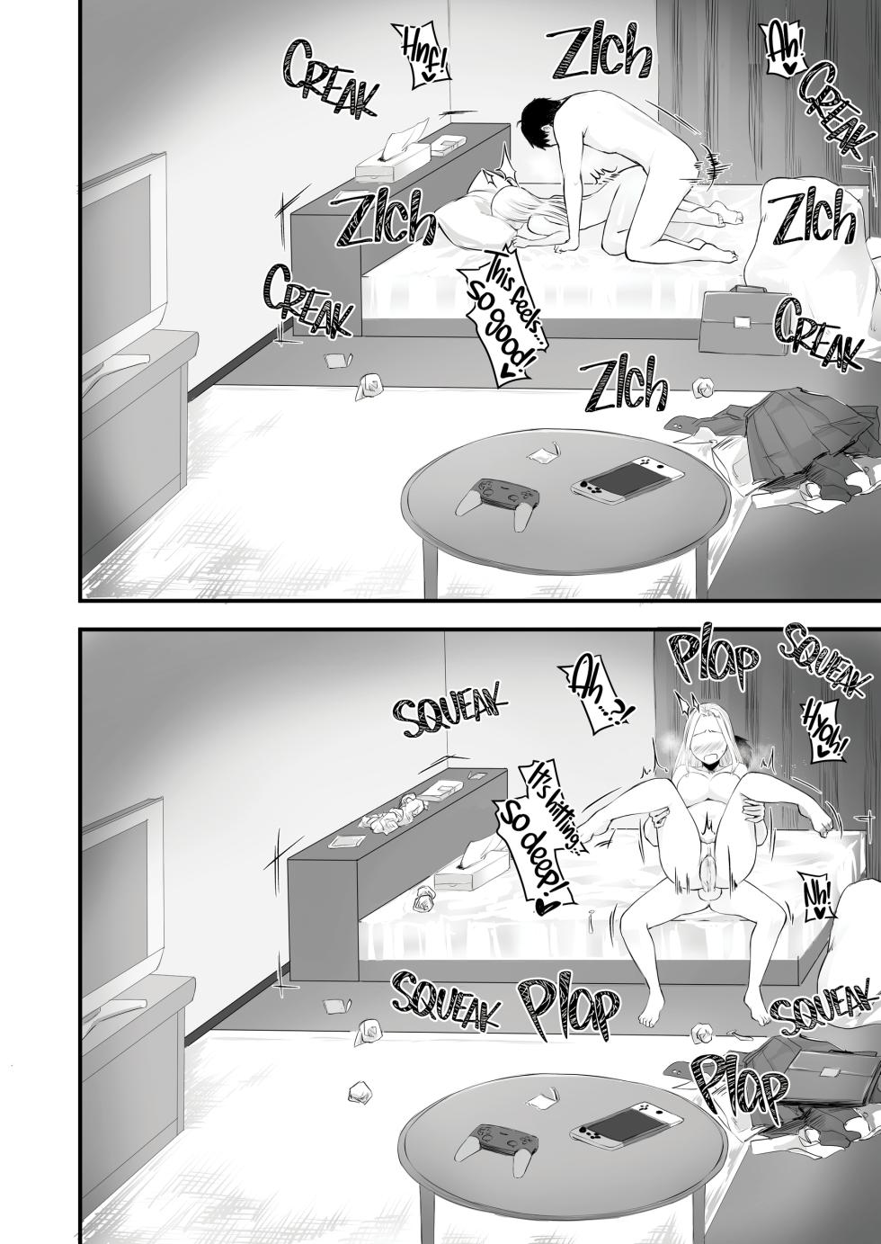 [Doushoku (Omizu Chihiro)] Cool-kei Netoge JK to Mankitsu Off-kai kara Hajimaru Love Ecchi | I Met Up With a Cool JK I Knew From an MMO and Had Great Sex With Her [English] [J18] [Decensored] [Digital] - Page 30