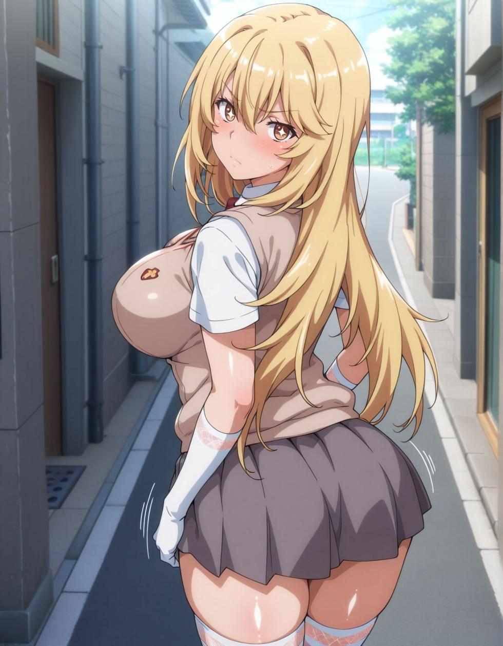 [LewdPeach] Misaki Shokuhou [AI Generated] - Page 1