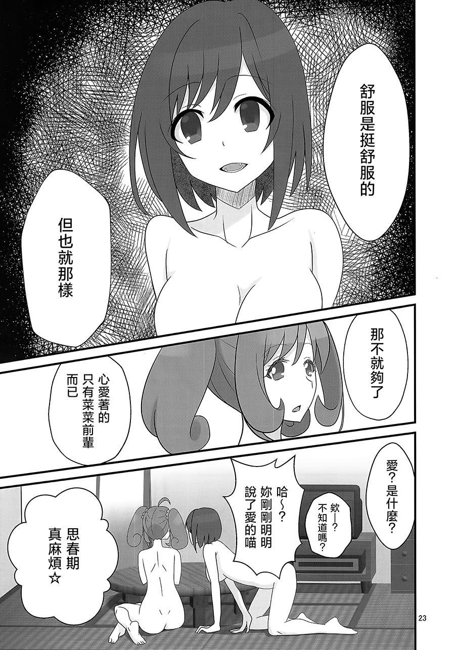 (Colorful M@ster Infinity) [Shoujo Idenshi (Ayase)] Double Aste (THE IDOLM@STER CINDERELLA GIRLS) [Chinese] [大友同好会] - Page 23