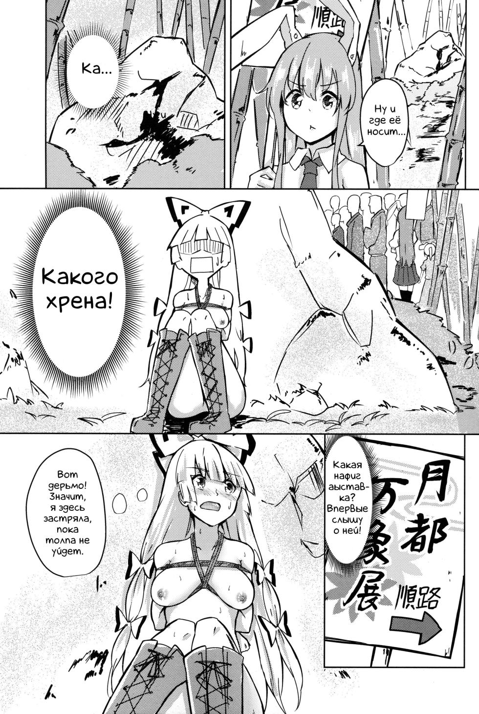 (Kouroumu 15) [Simerike (Datam?)] Chikurin Running | Пробежка по бамбуковому лесу (Touhou Project) - Page 11