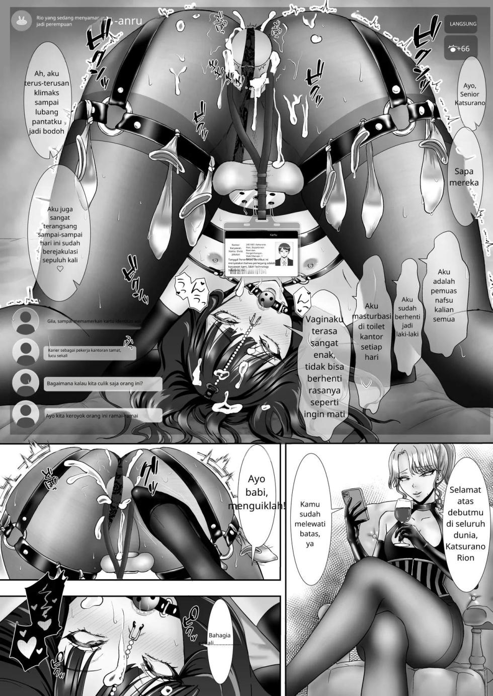 [Anyaomaru (Anyao)] PanSto Feti no Do M Josou Danshi wa Do S Otokonoko ni Netorare Mesu Ochi Jinsei Hametsu - Page 28