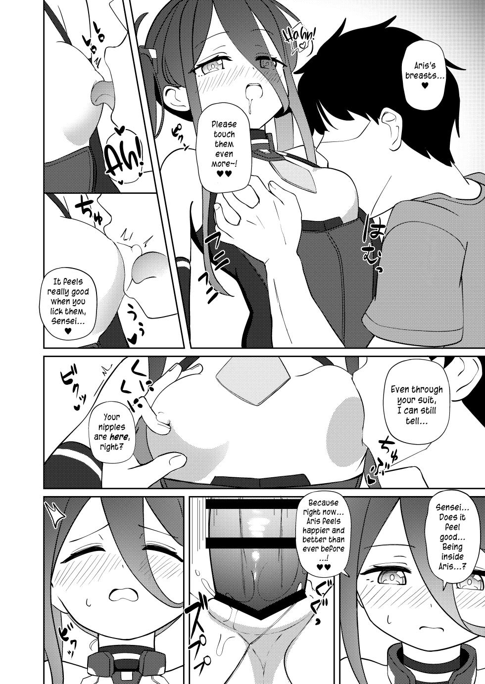 [Inharmonicity (Hotokenoza | Serizawa Natsuna)] Yume to Utsusu Arisu | The Aris Between Dream and Reality (Blue Archive) [English] [DeppoTL] - Page 17