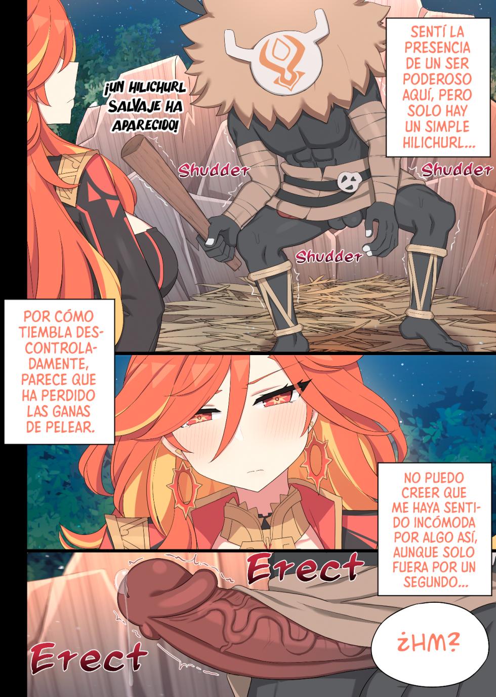 [Poyeop] Mavuika 1-2 (Genshin Impact) [ReisZzz] [Spanish] [Sin Censura] - Page 3