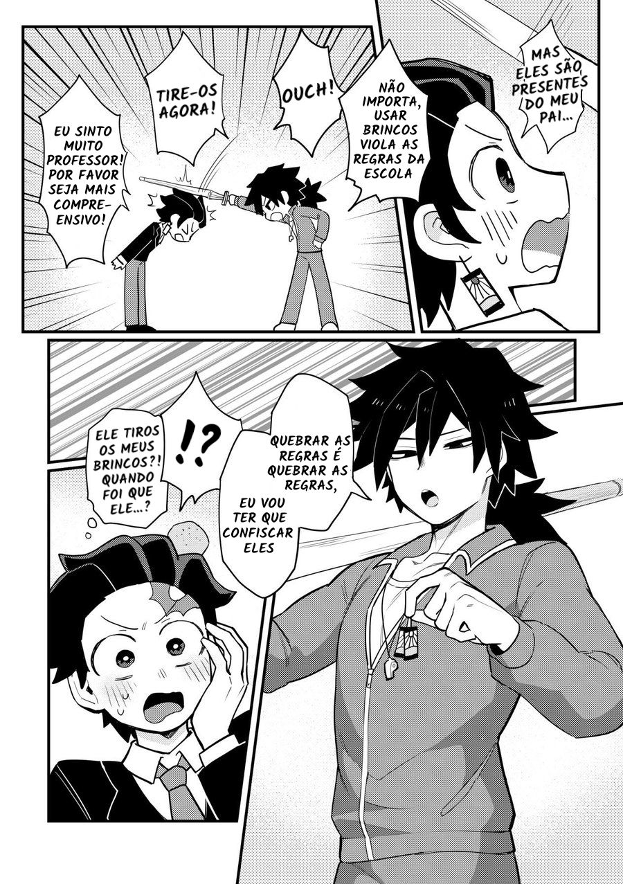 KAMADO TO DETENTION! STAY AFTER CLASS AND LET’S HAVE SEX AT SCHOOL - Page 5