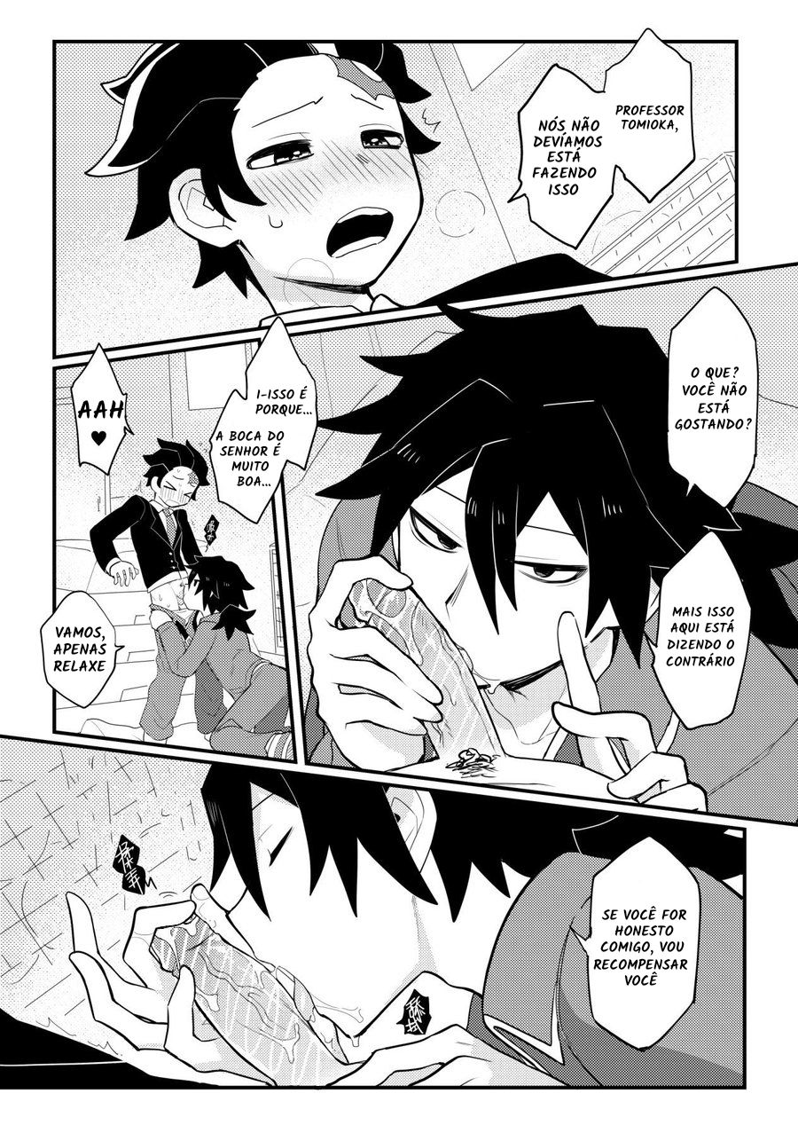 KAMADO TO DETENTION! STAY AFTER CLASS AND LET’S HAVE SEX AT SCHOOL - Page 7