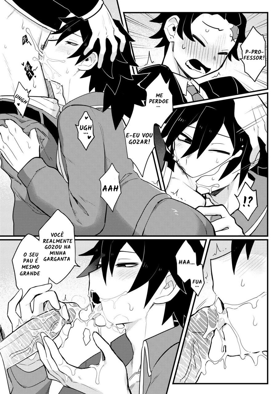 KAMADO TO DETENTION! STAY AFTER CLASS AND LET’S HAVE SEX AT SCHOOL - Page 9