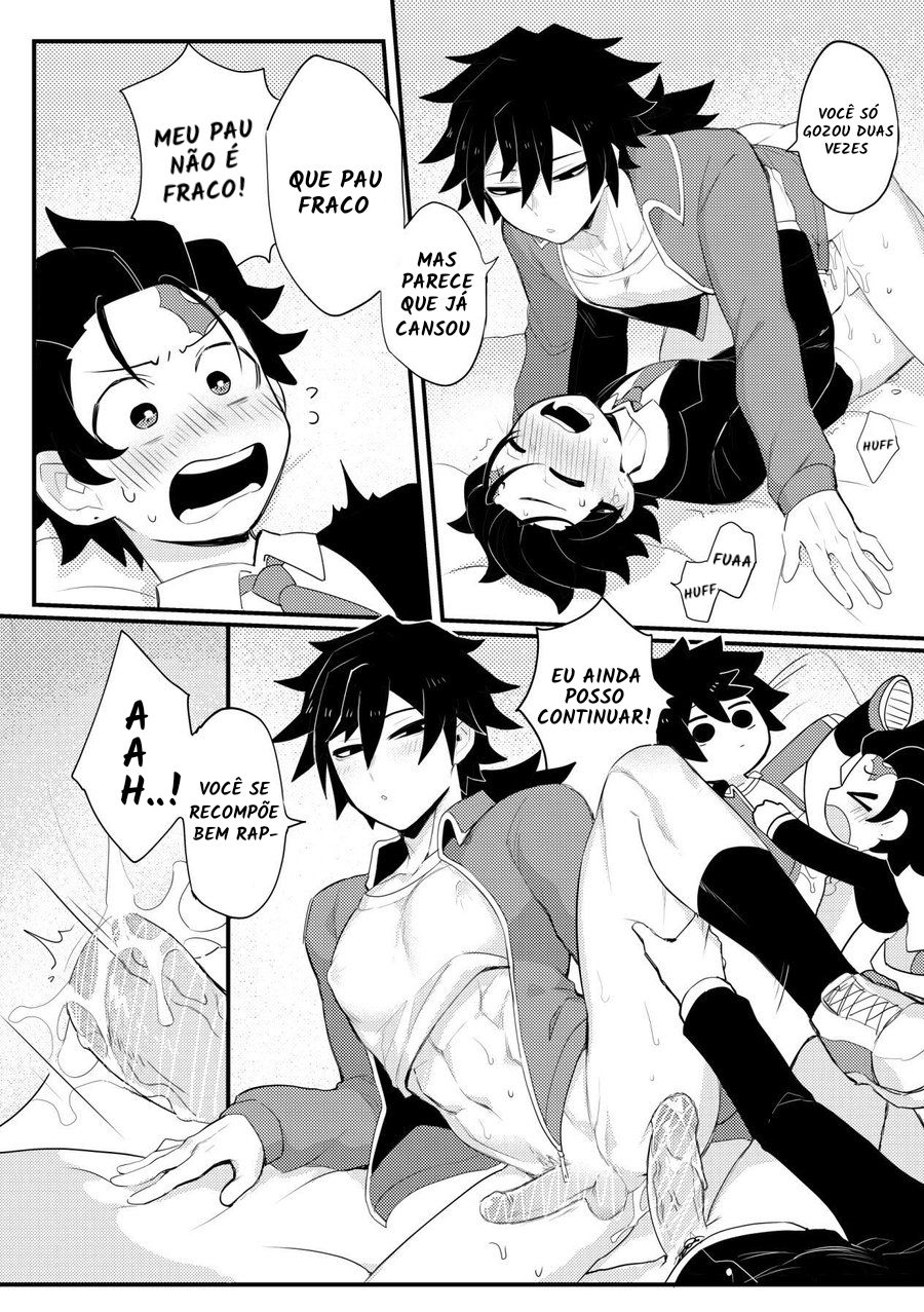 KAMADO TO DETENTION! STAY AFTER CLASS AND LET’S HAVE SEX AT SCHOOL - Page 13