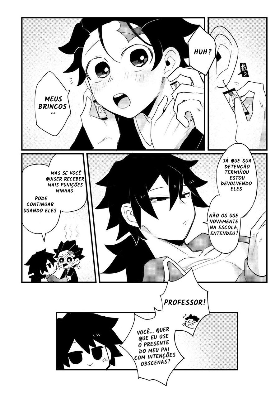 KAMADO TO DETENTION! STAY AFTER CLASS AND LET’S HAVE SEX AT SCHOOL - Page 16