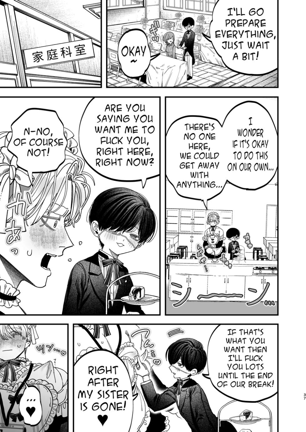 [Kanipanko ((Kanipan Mushamusha)] Sexually Trained By My Excessively Big Dicked Student ~Sloppy Culture Festival~ [Eng] - Page 36