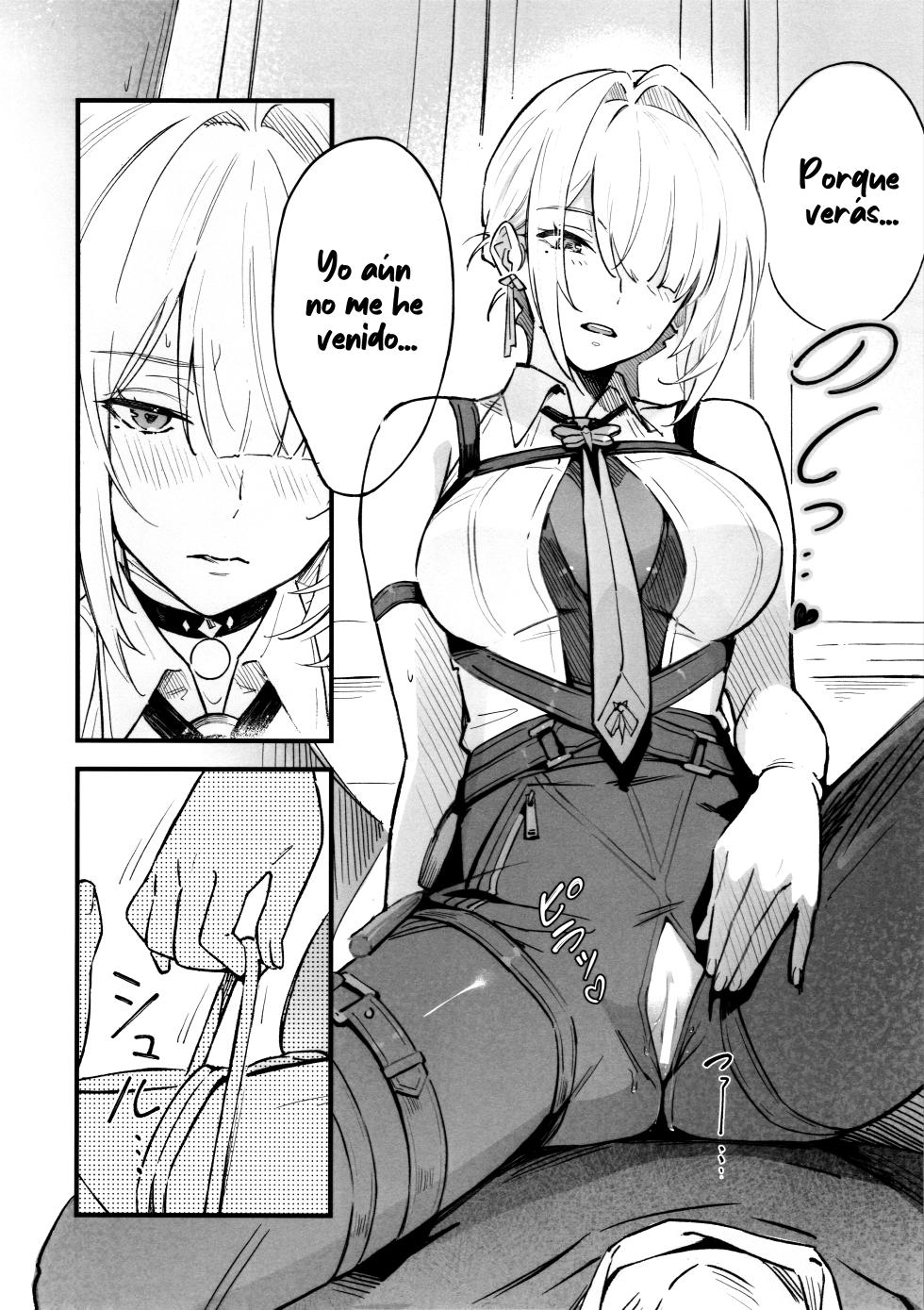 (C107) [Shiro no Ie (Yochiki)] TORIKO NO HITO | Cautivo (Zenless Zone Zero) [Spanish] [ToniRapsody] - Page 11