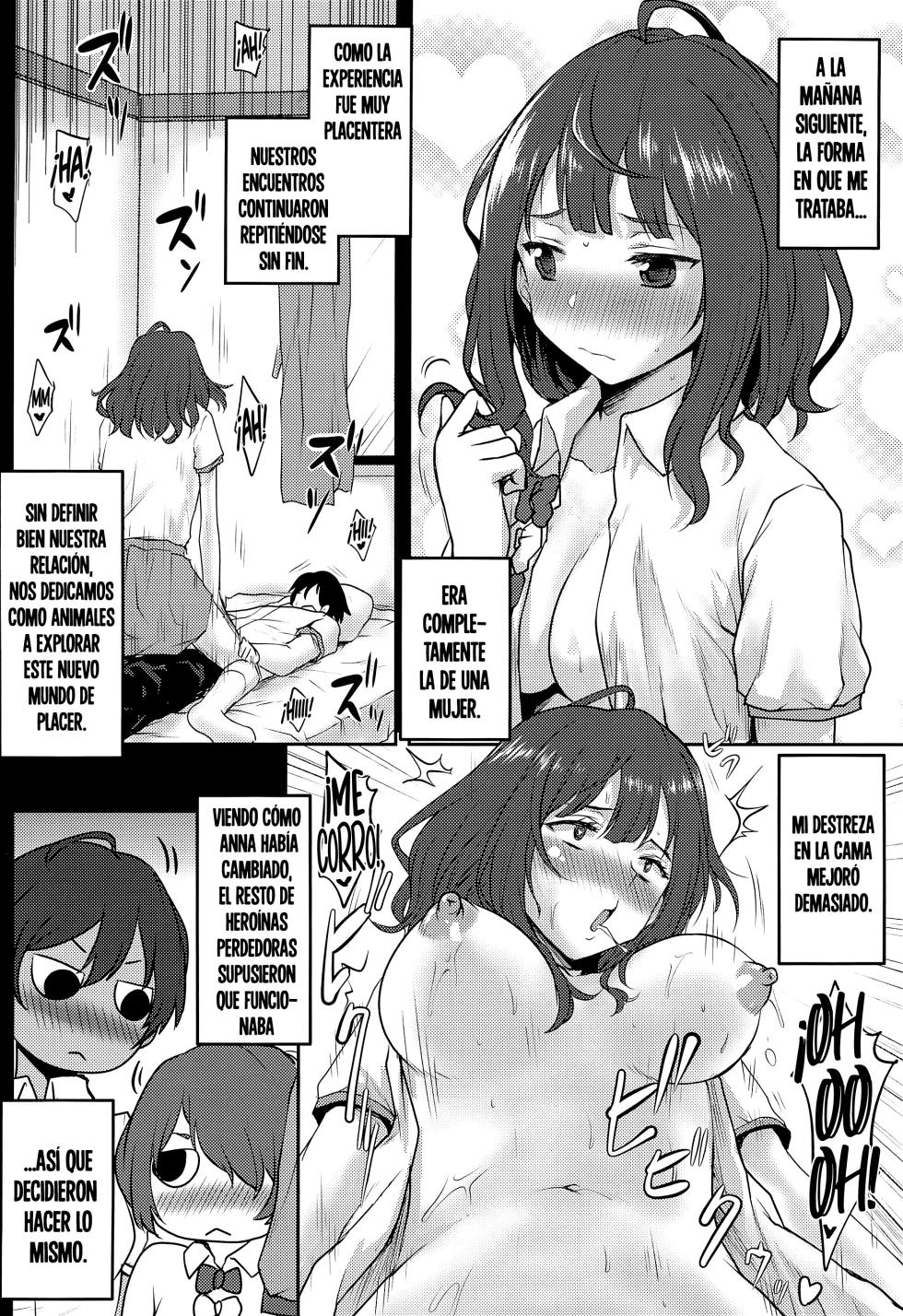 (C105) [Omodume (Kushikatsu Koumei)] Omodume BOX 54 (Make Heroine ga Oosugiru!) [Spanish] [NTINFS] - Page 8