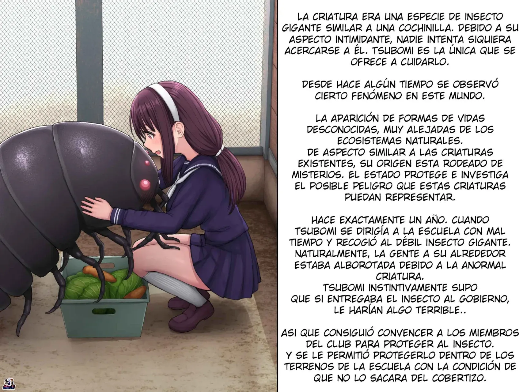 [Oshinoso] A Girl Falls in Love With a Giant Insect - Page 4
