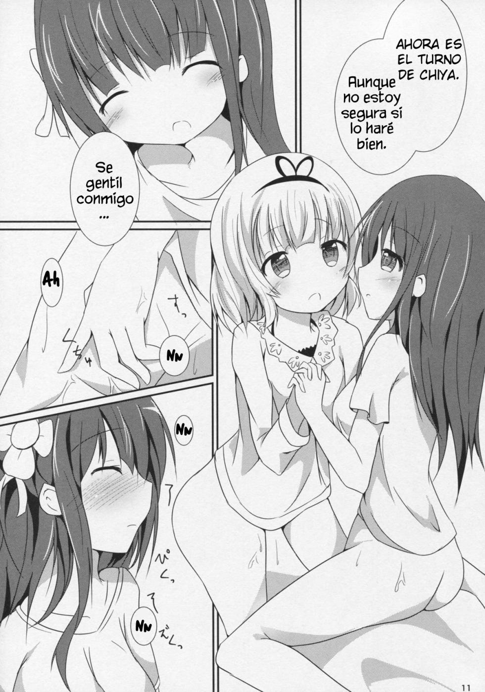 (C89) [Atelier Hinata (Hinata Yuu)] friends-friend-friends (Gochuumon wa Usagi desu ka?) [Spainsh] [Data Scanlation] - Page 12