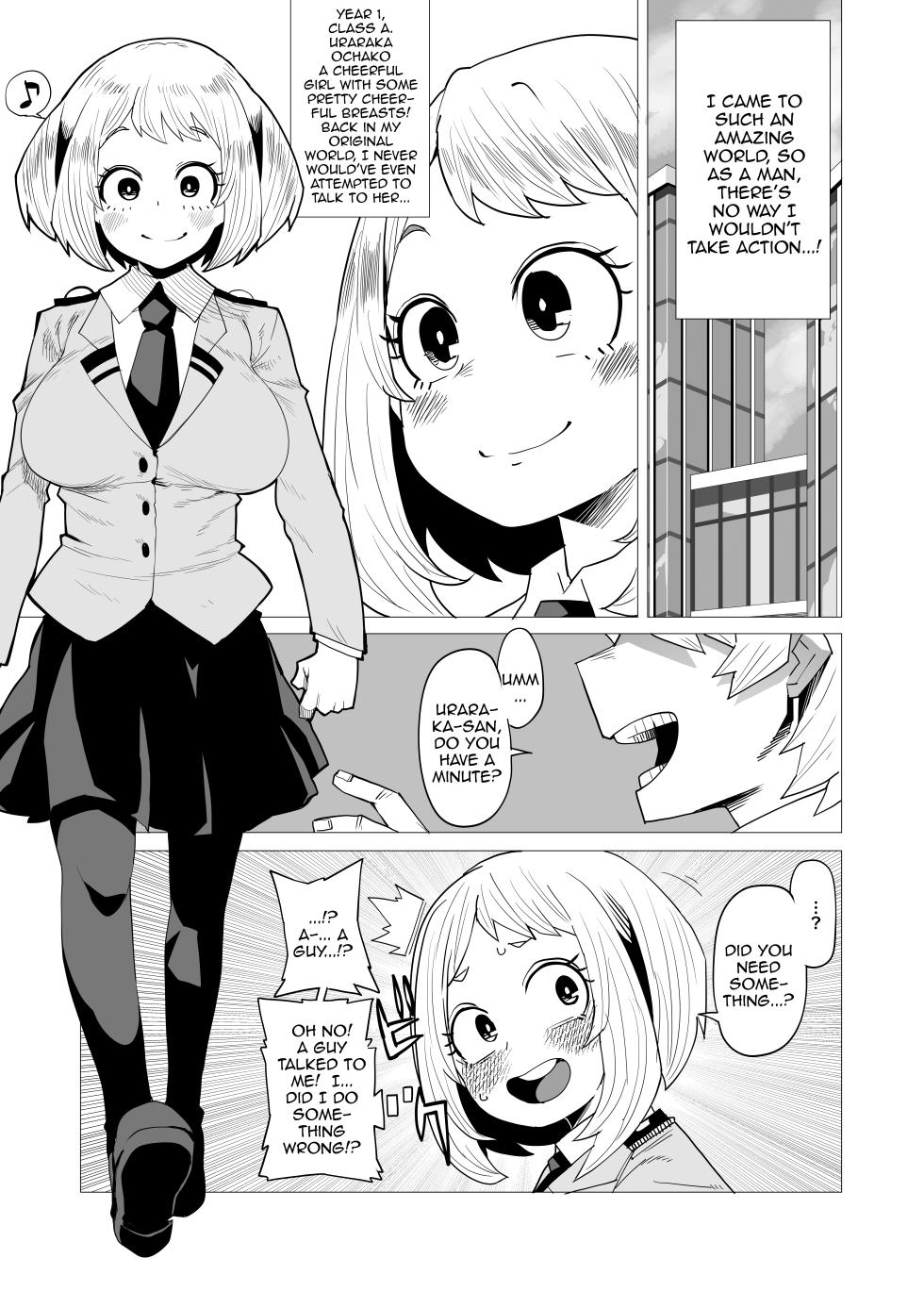 [Oekaki Kaki] Teisou Gyakuten no Hero Academia | Inverted Morality Hero Academia (Boku no Hero Academia) [English] {Doujins.com} - Page 3