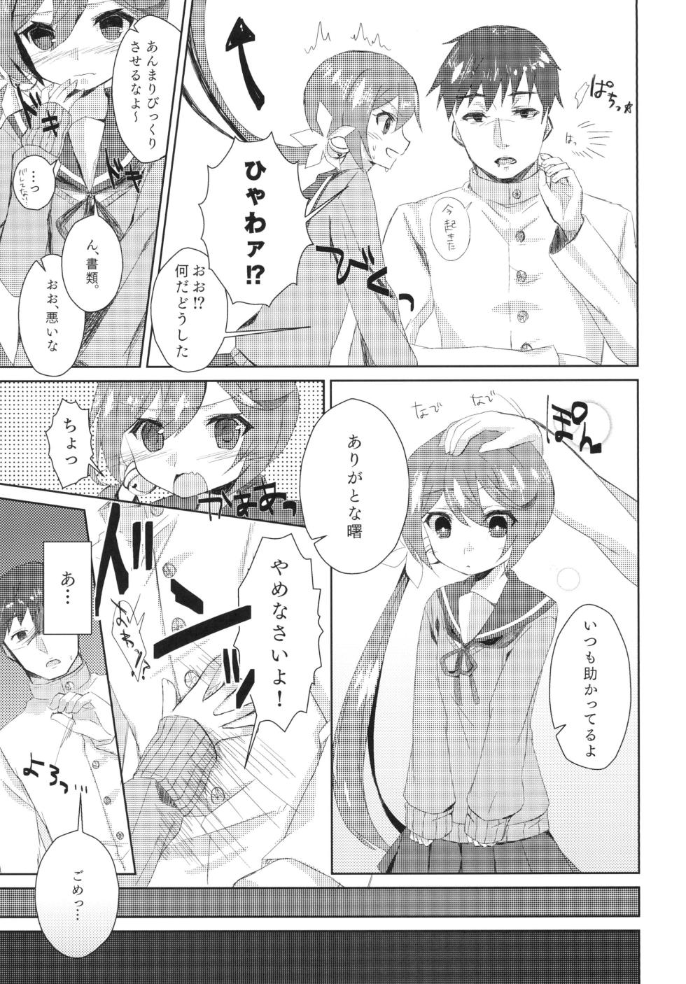 [Nagashi Soumen (Yuzaki)] Watashi o Juubun Shiawase ni Shinasai! (Kantai Collection -KanColle-) [Digital] - Page 4