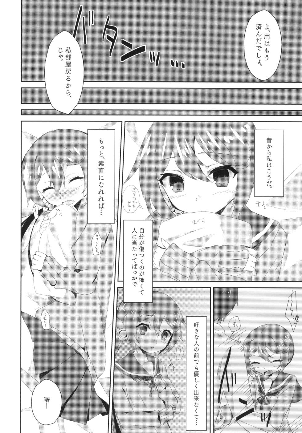 [Nagashi Soumen (Yuzaki)] Watashi o Juubun Shiawase ni Shinasai! (Kantai Collection -KanColle-) [Digital] - Page 5