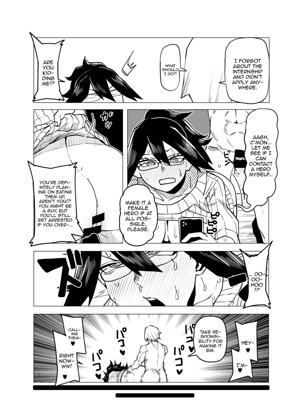 [Oekaki Kaki] Teisou Gyakuten no Hero Academia | Inverted Morality Hero Academia (Boku no Hero Academia) [PRO-HEROINES COLLECTION] [English] - Page 13