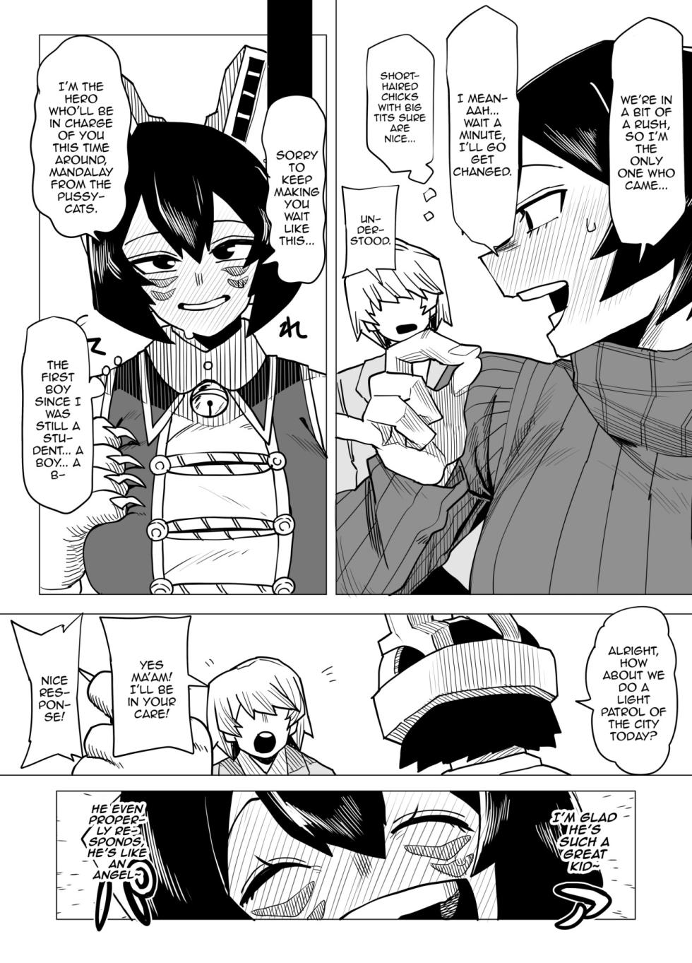 [Oekaki Kaki] Teisou Gyakuten no Hero Academia | Inverted Morality Hero Academia (Boku no Hero Academia) [PRO-HEROINES COLLECTION] [English] - Page 15