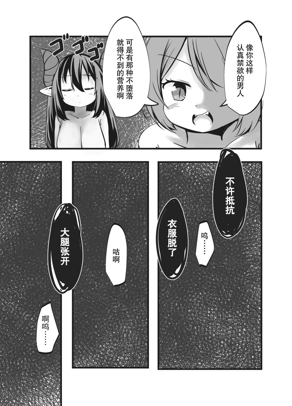 [Shinki Sakusei File Do-M (Wolf Ameno)] Succubus Shimai no Shasei Kinshi Meirei to Kairaku Zeme Goumon [Chinese] [糖梅宝宝] - Page 12