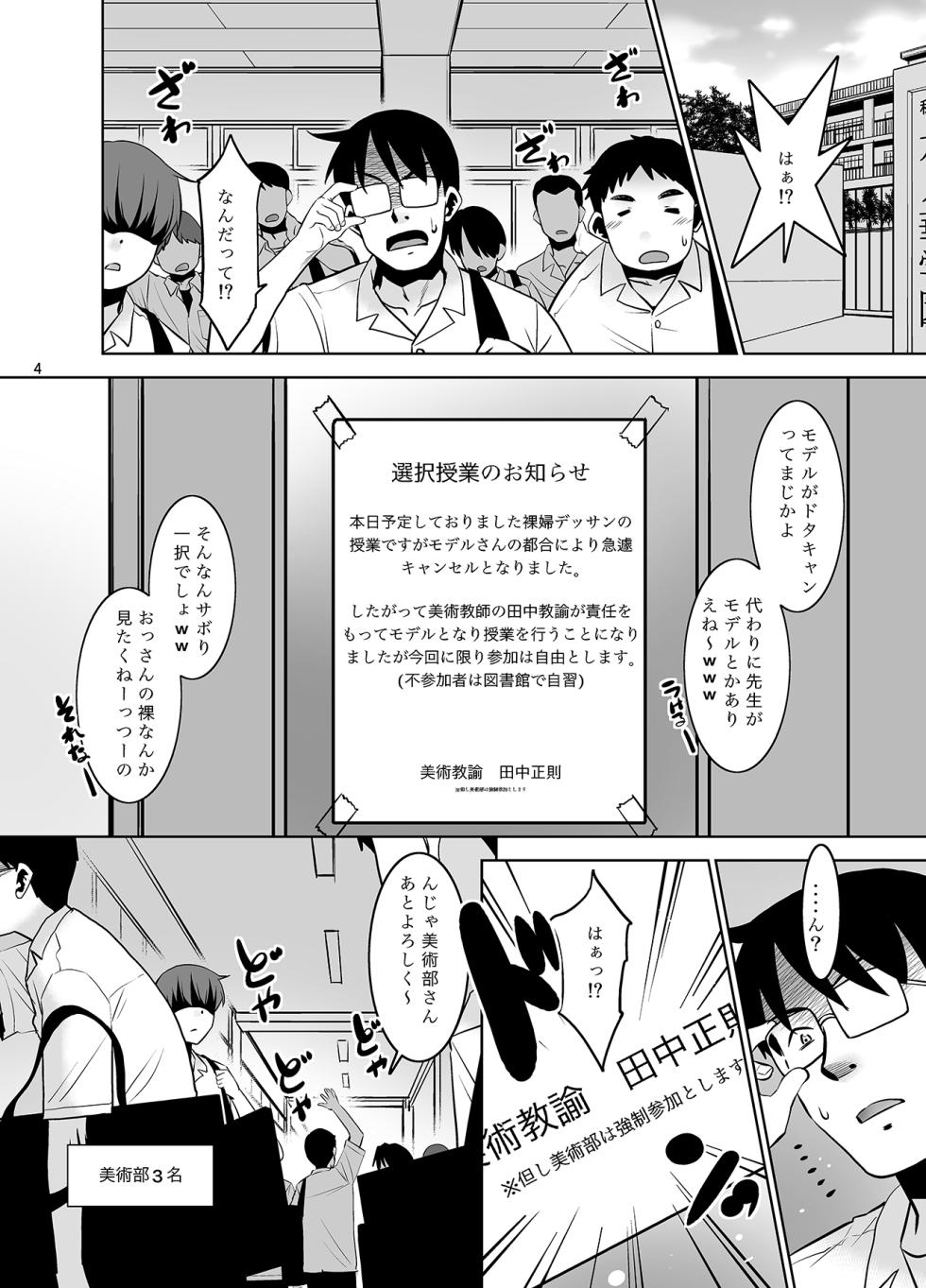 [T.4.P (Nekogen)] Tanaka-sensei no Dessin Kyoushitsu. [Digital] - Page 4