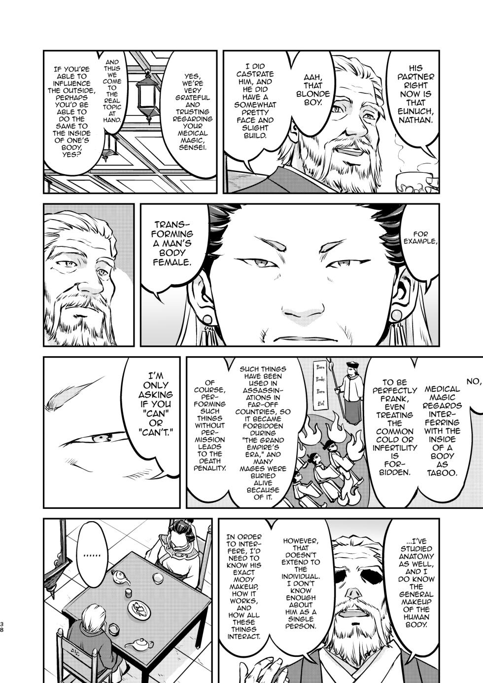 [Takotsuboya (TK)] Isekai TS Ouji o Tasuketa Dake Nanoni Trance Hen [English][mysterymeat3][Digital] - Page 38