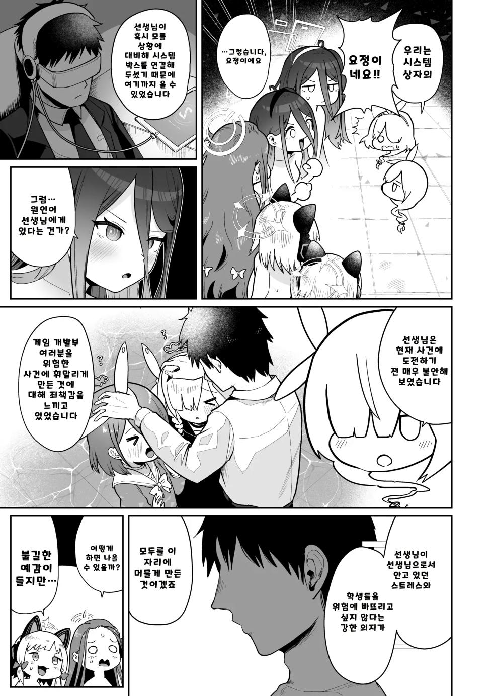 [Owakari Itadake Tadarouka (Umiyama Soze)] Dennou ni Nemuru Ai no Kagi 03 | 전뇌에 잠든 사랑의 열쇠 03 (Blue Archive) [Korean] [Digital] - Page 10