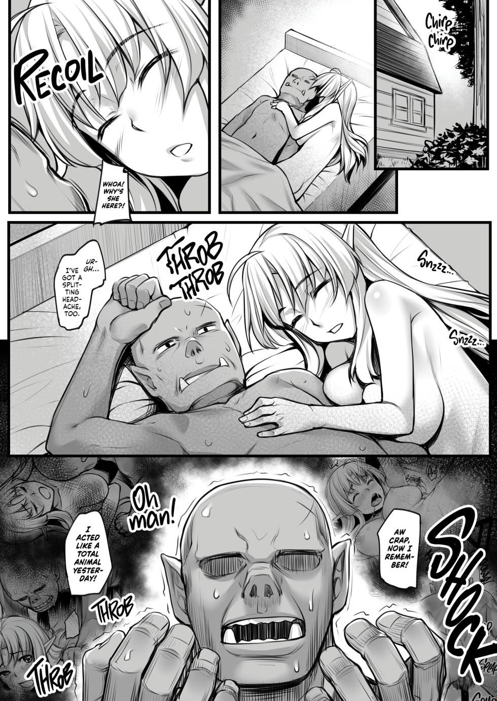 [Area14 (Kasei)] Watashi no Orc-san + Elf Shimai to Orc-san | My Darling Orc + Sibling Rivalry [English] [J18] [Decensored] [Digital] - Page 22