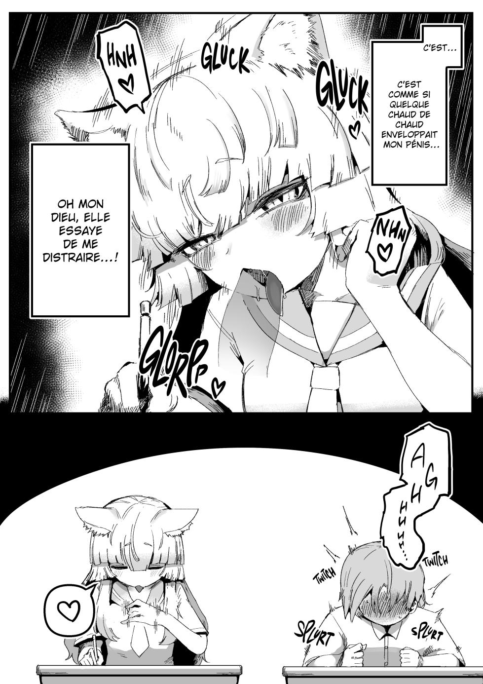 [Aimai no Wakusei (Nabatani Kinoko)] Tonari no Seki no Kitsune Musume-san | La fille renarde assise à coté de moi [French] [Sloth] - Page 12