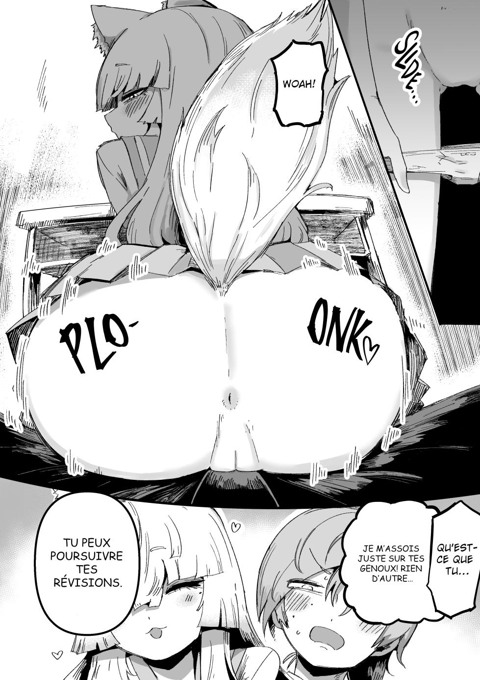 [Aimai no Wakusei (Nabatani Kinoko)] Tonari no Seki no Kitsune Musume-san | La fille renarde assise à coté de moi [French] [Sloth] - Page 15