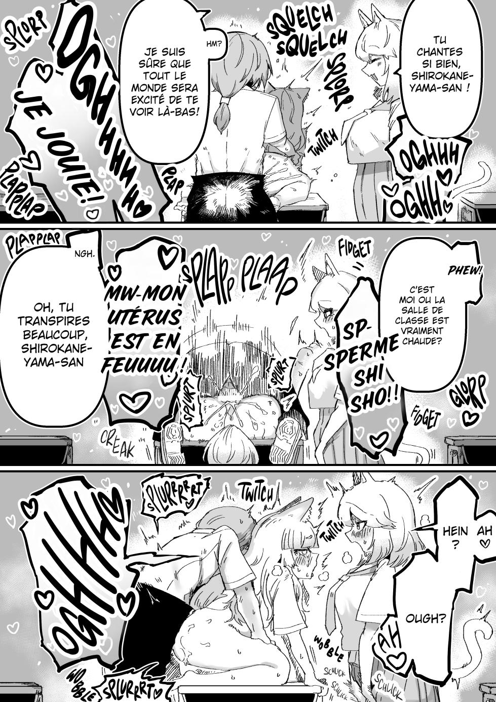 [Aimai no Wakusei (Nabatani Kinoko)] Tonari no Seki no Kitsune Musume-san | La fille renarde assise à coté de moi [French] [Sloth] - Page 23