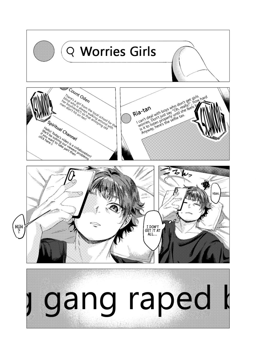 [Alisame] I Shouldn't Jerk Off to the Leaked Video of my Beloved Sister (ENG) =TB= - Page 5