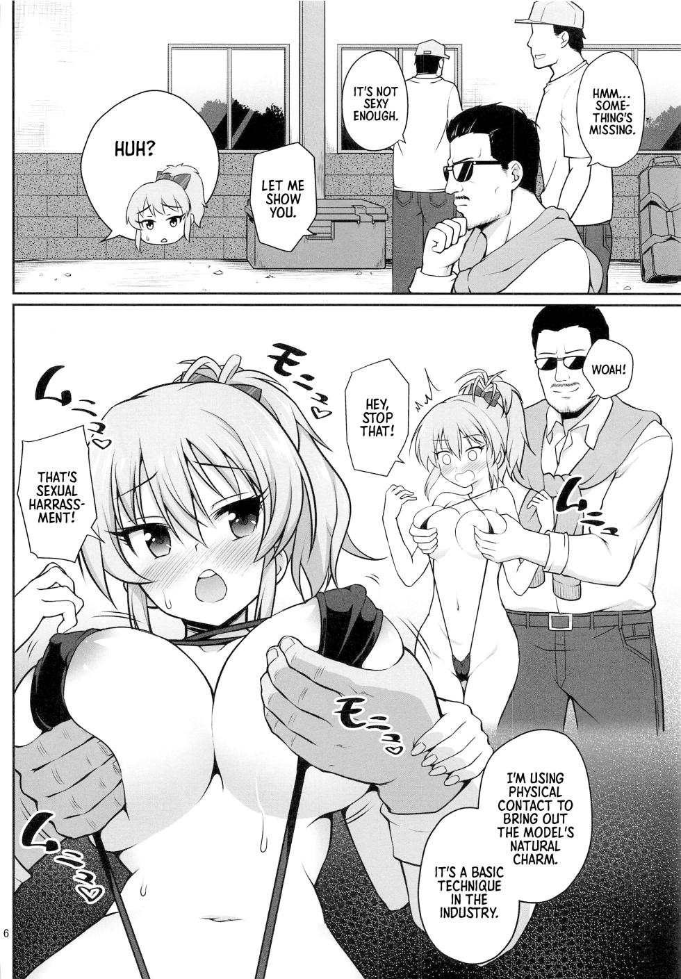 [Haniya (Hanini)] Kyousei Satsuei Geneki Joshi Kousei Idol o Shuudan Rape | Compulsory Photoshoot - Active High School Girl Idol Gets Gang Raped (THE IDOLM@STER CINDERELLA GIRLS) [English] =TB= - Page 5