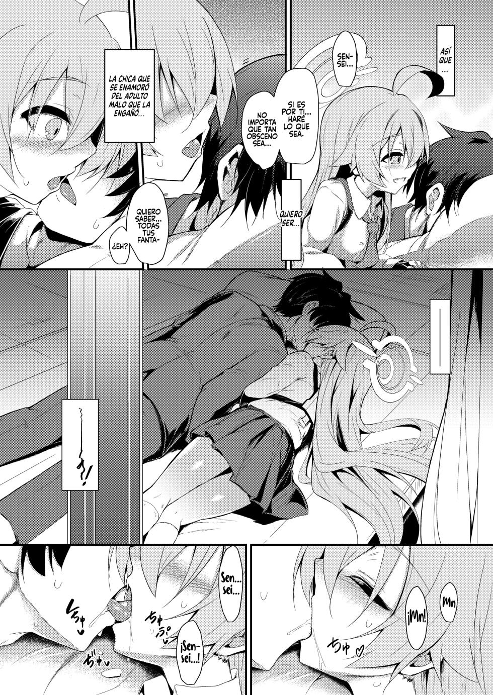[ASTRONOMY (SeN)] Oji-san's Wet (Blue Archive) [Digital] [Spanish] [Rakuen Translations] - Page 7