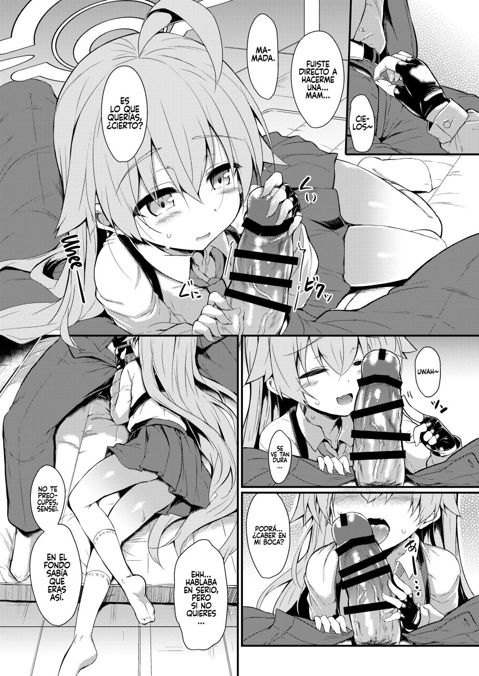 [ASTRONOMY (SeN)] Oji-san's Wet (Blue Archive) [Digital] [Spanish] [Rakuen Translations] - Page 9