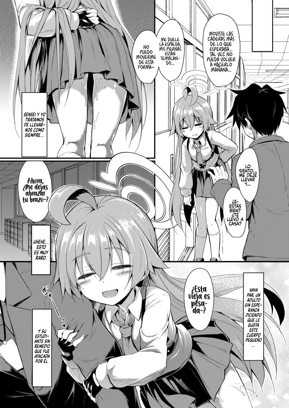 [ASTRONOMY (SeN)] Oji-san's Wet (Blue Archive) [Digital] [Spanish] [Rakuen Translations] - Page 20