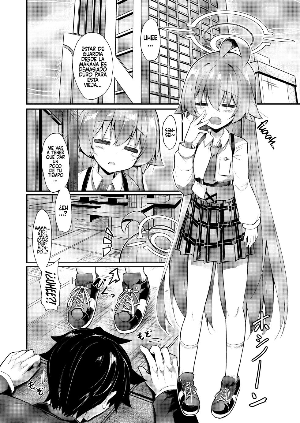 [ASTRONOMY (SeN)] Oji-san's Wet 4 (Blue Archive) [Digital] [Spanish] [Rakuen Translations] - Page 3