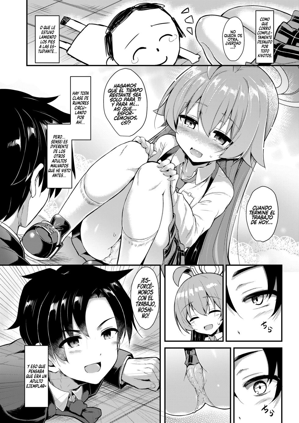 [ASTRONOMY (SeN)] Oji-san's Wet 4 (Blue Archive) [Digital] [Spanish] [Rakuen Translations] - Page 5