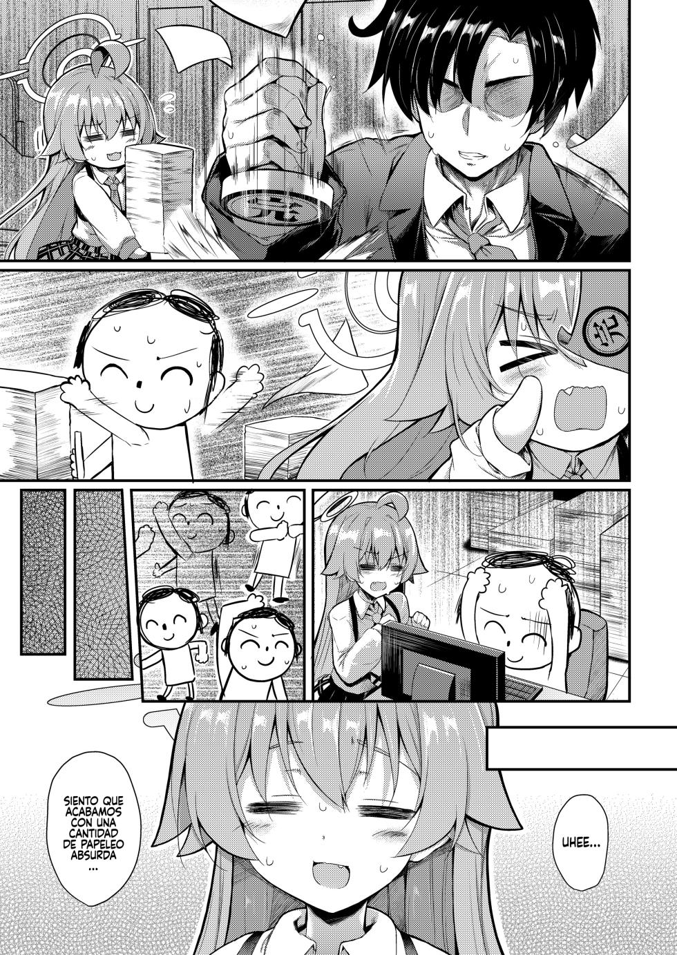 [ASTRONOMY (SeN)] Oji-san's Wet 4 (Blue Archive) [Digital] [Spanish] [Rakuen Translations] - Page 6
