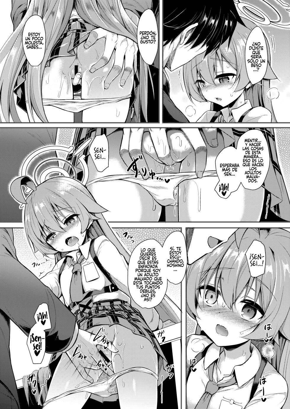 [ASTRONOMY (SeN)] Oji-san's Wet 4 (Blue Archive) [Digital] [Spanish] [Rakuen Translations] - Page 9