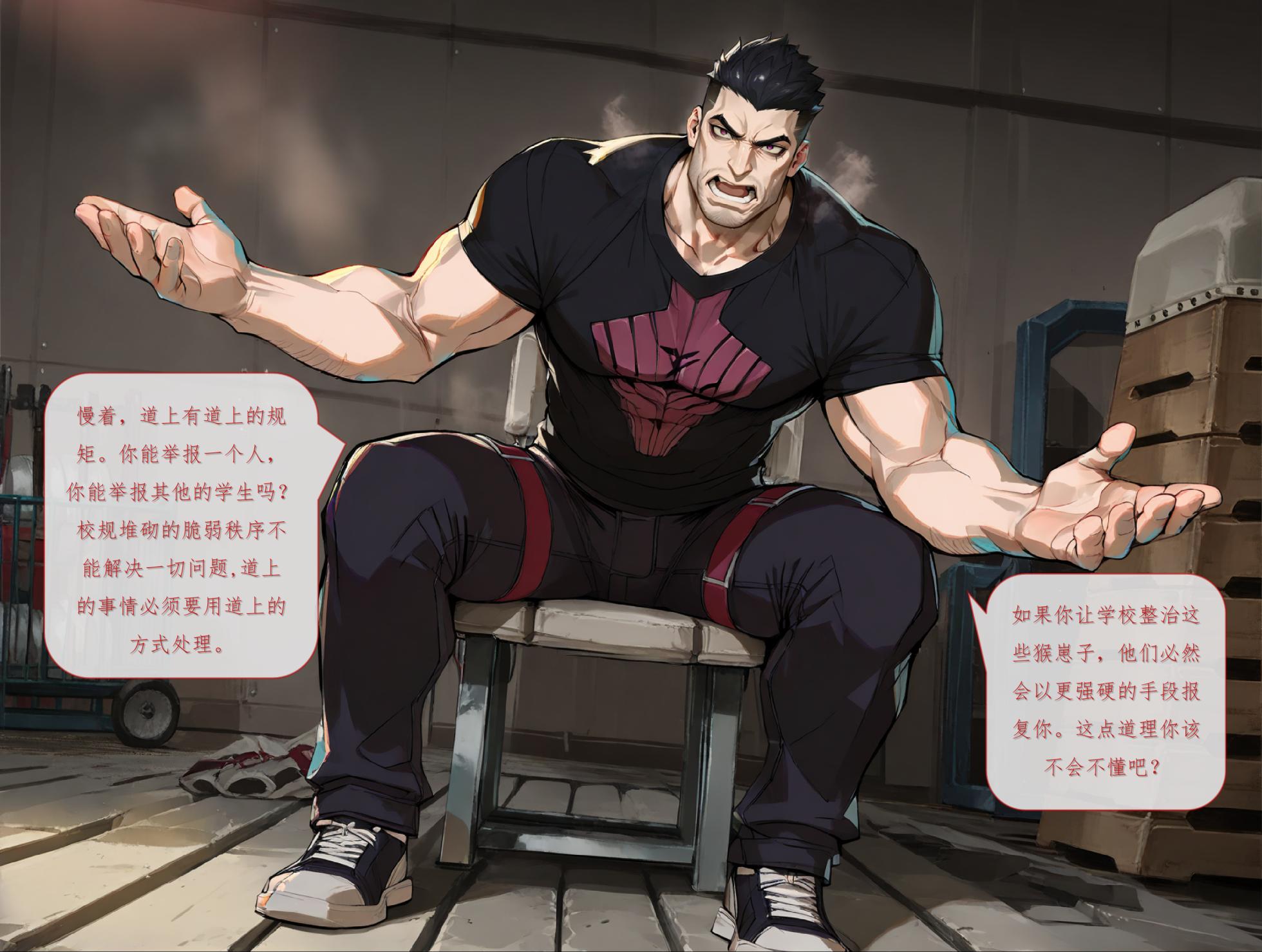 [Bilibili格温酱]❤️战斗学院凯特琳的雌堕秩序❤️(英雄联盟漫画) [AI Generated] - Page 16