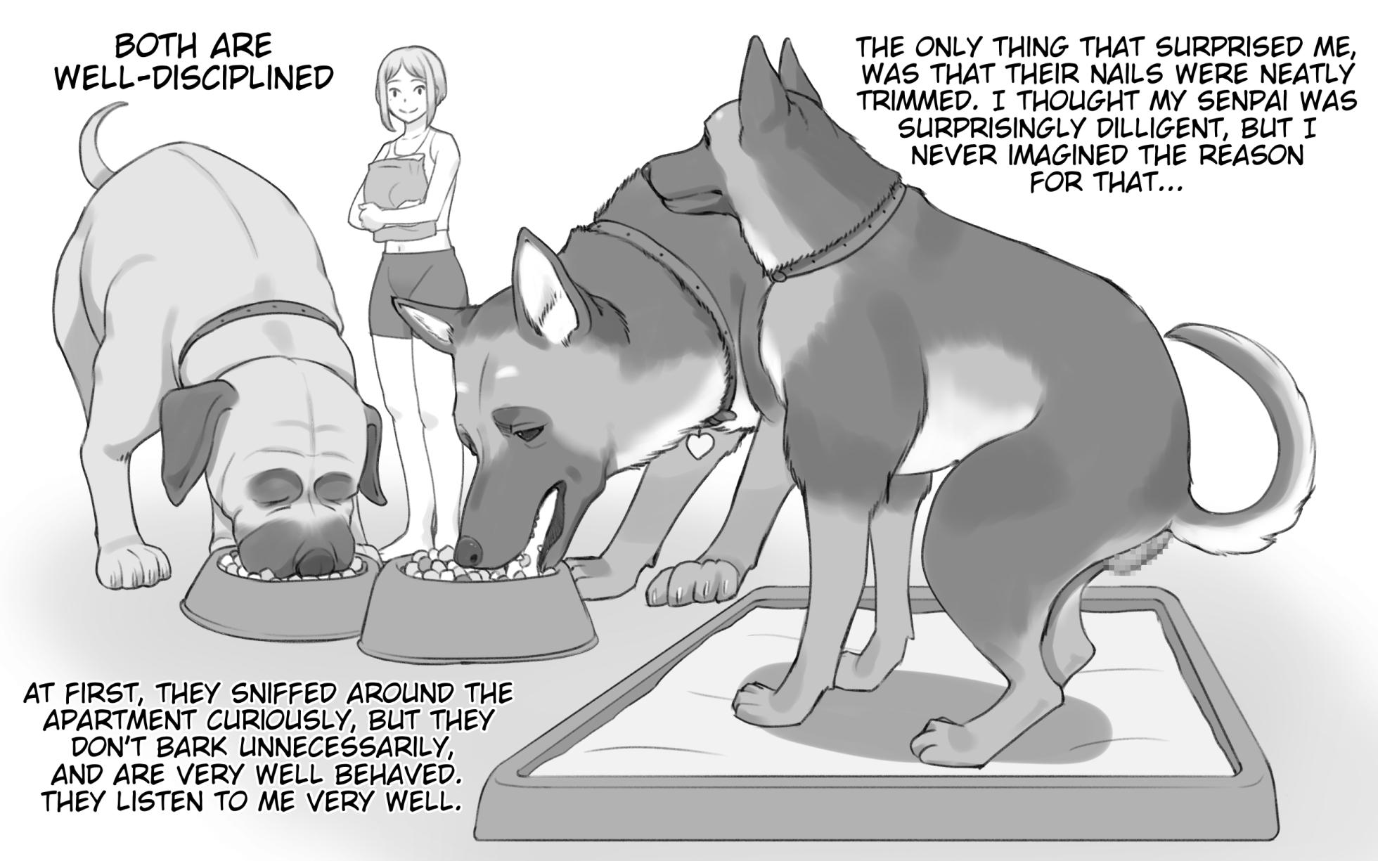 [pink-noise (Mizuiro Megane)] DOG LOVERS ~Senpai no Inu ni Ikasareta Watashi~ [English][Mynock] - Page 7