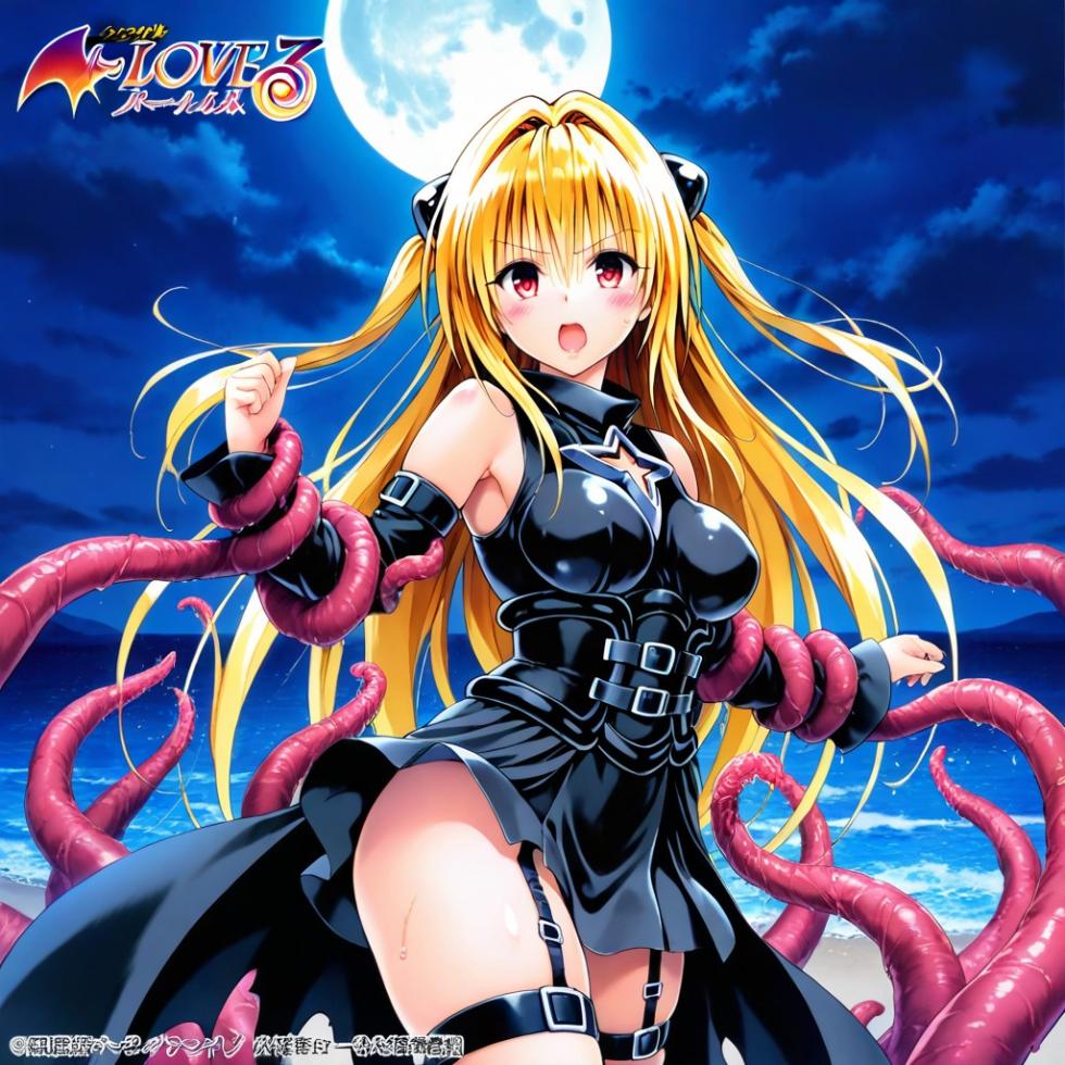 (Patreon - WaifuRain) Konjiki No Yami Tentacles Opening - To Love Ru - AI Generated - Page 24