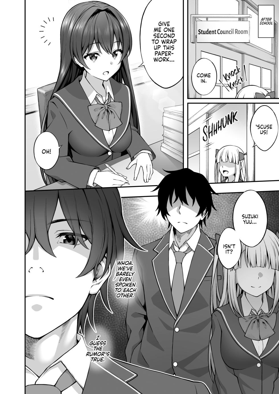 [Doushoku (INAGITA)] Saiminjutsu de Majime na Seitokaichou o Te ni Ireta Ore | How I Charmed the Prim and Proper President [English] [J18] [Decensored] [Digital] - Page 6