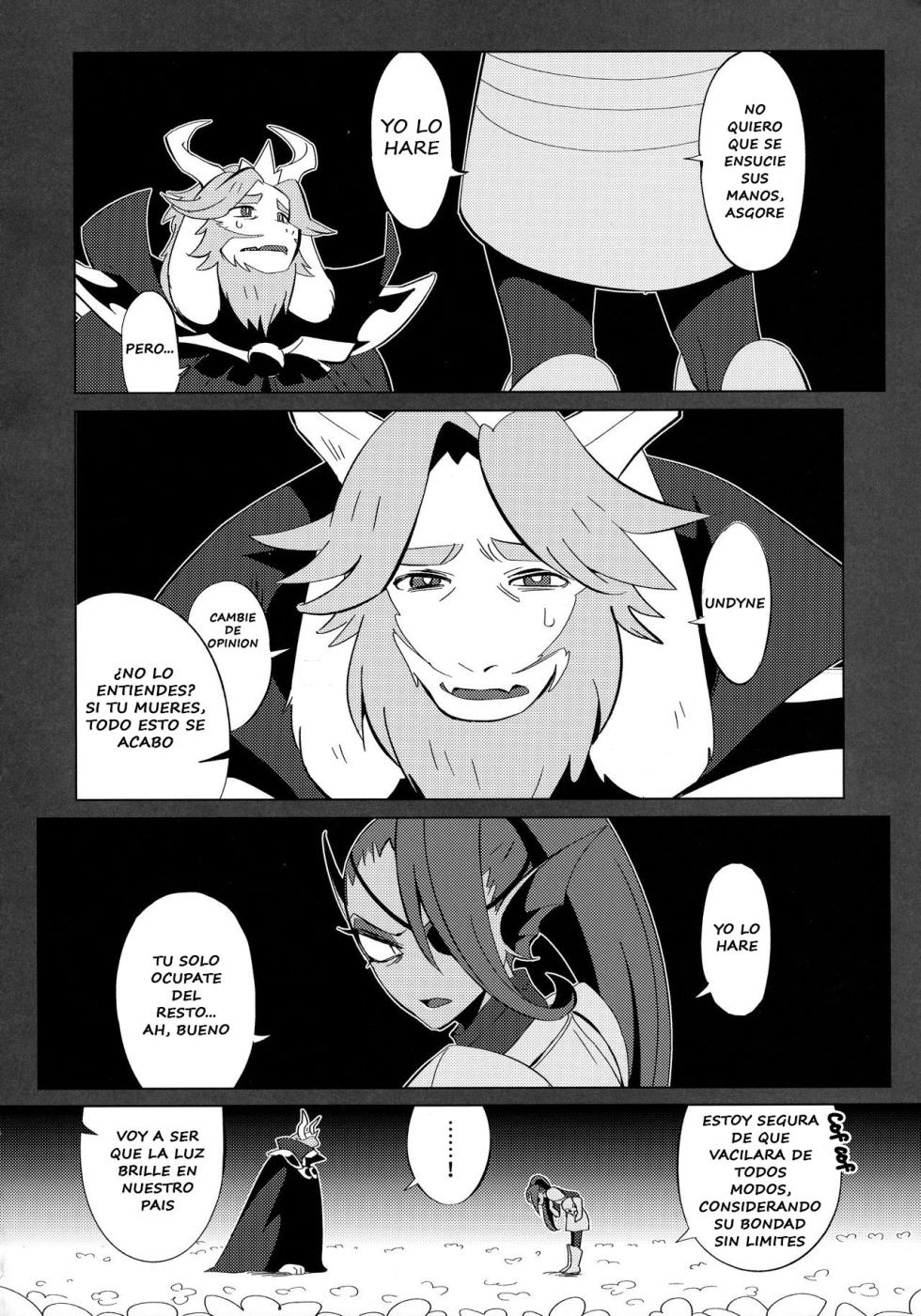 (Minna no Ketsui 2) [Pipiya (Noix)] CLEARLY (Undertale) [Spanish] - Page 6