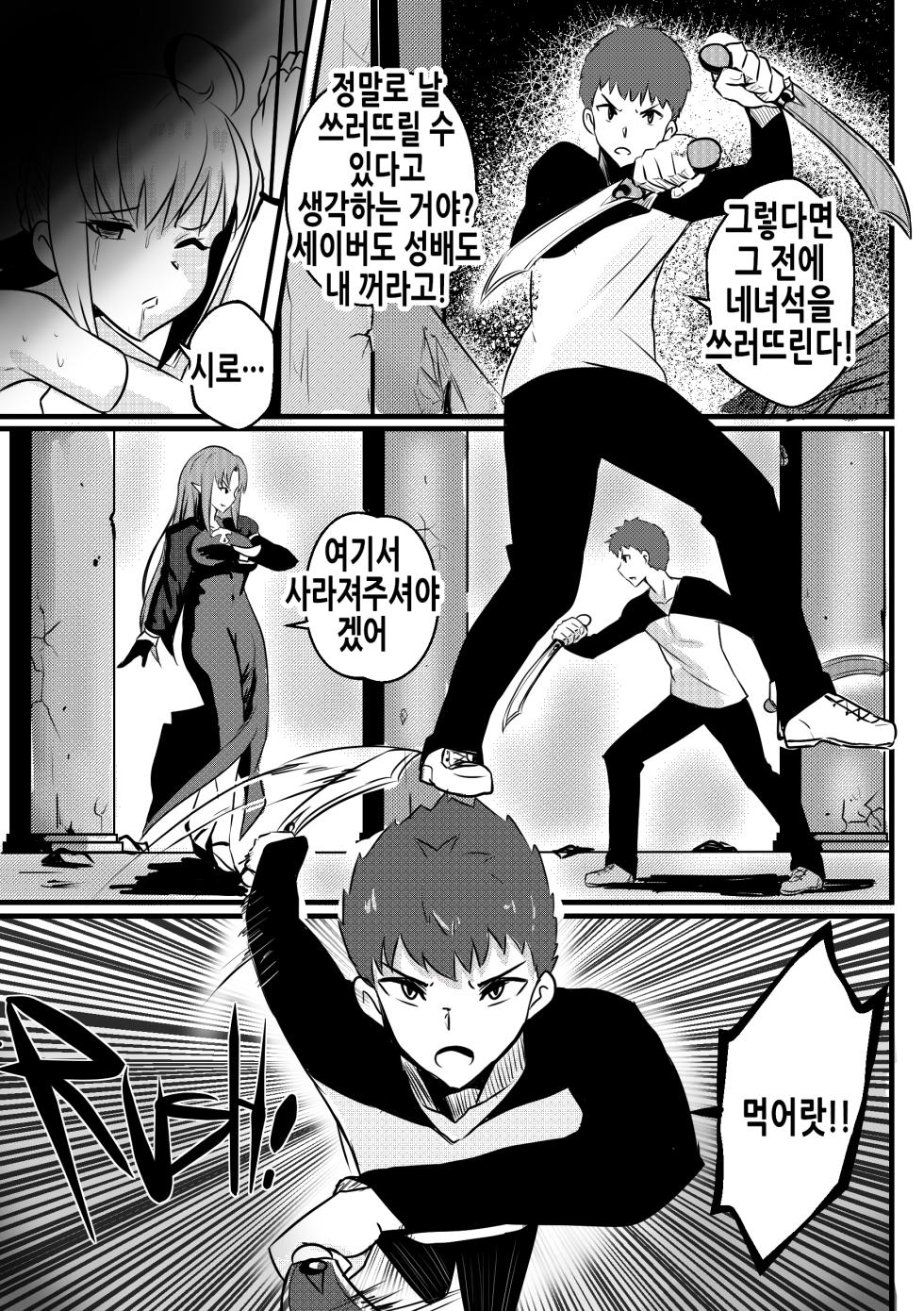 [Merkonig] B-Trayal 34 + Extras (Fate/stay night) [Korean] [Decensored] - Page 4