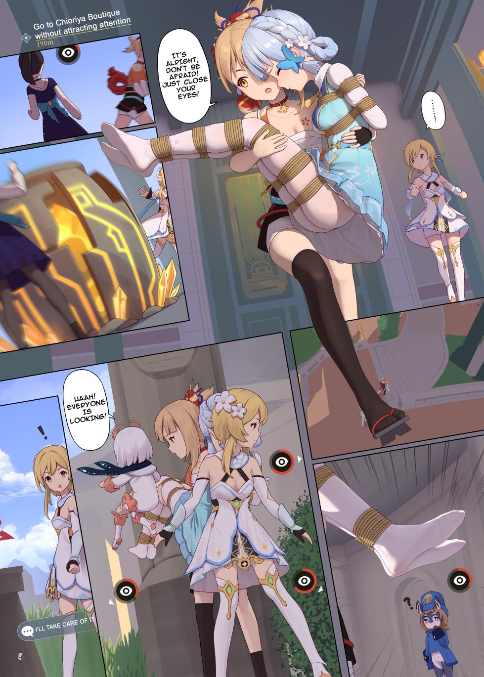 [Himitsu] En no Ori Ito (Genshin Impact) [English] - Page 5