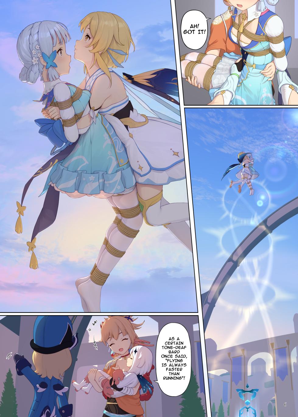 [Himitsu] En no Ori Ito (Genshin Impact) [English] - Page 6