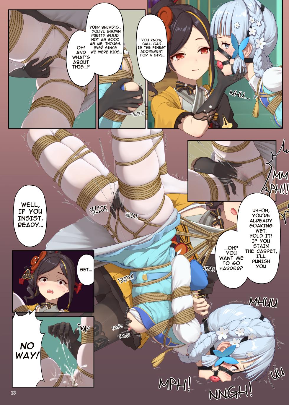 [Himitsu] En no Ori Ito (Genshin Impact) [English] - Page 13