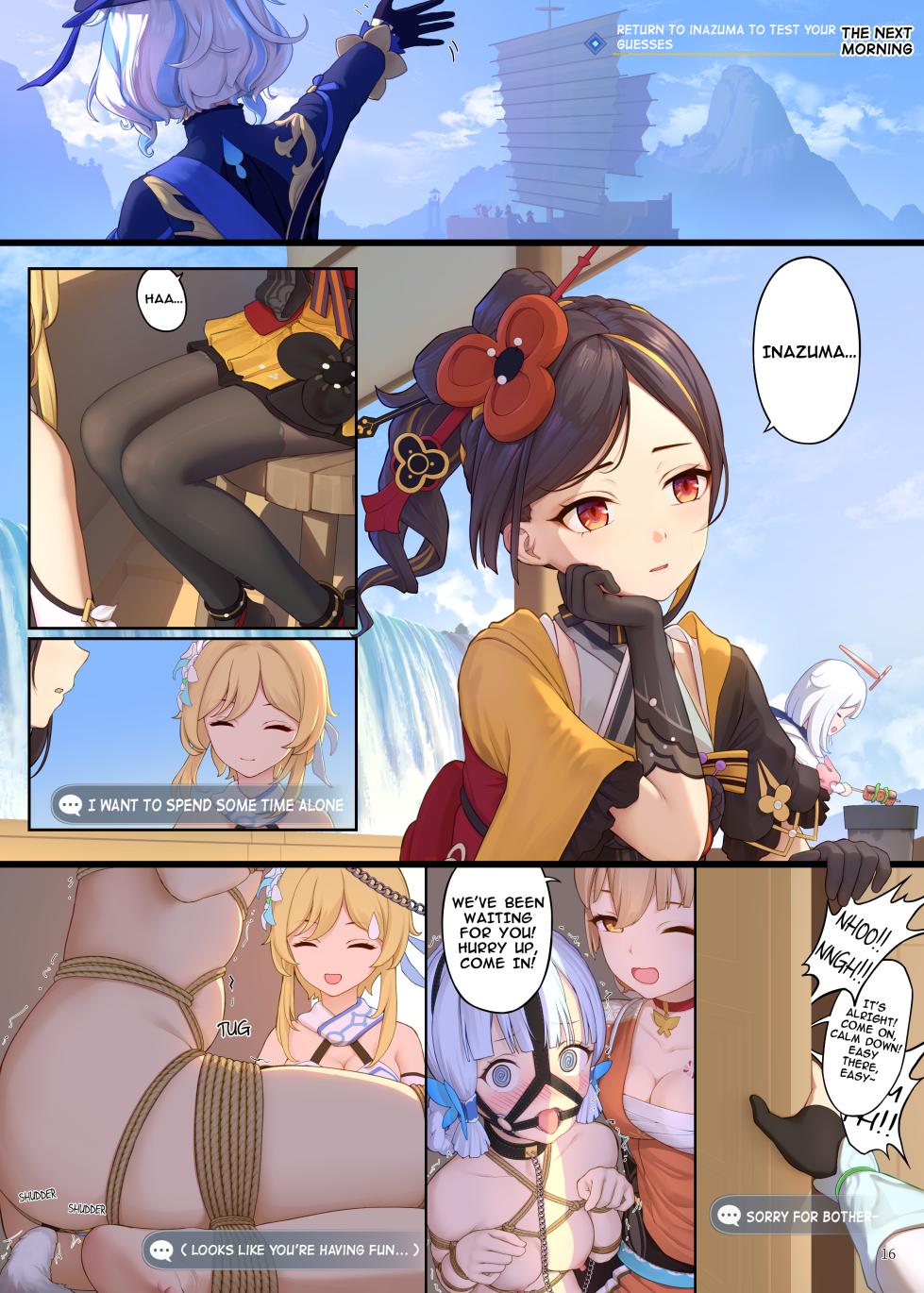 [Himitsu] En no Ori Ito (Genshin Impact) [English] - Page 16